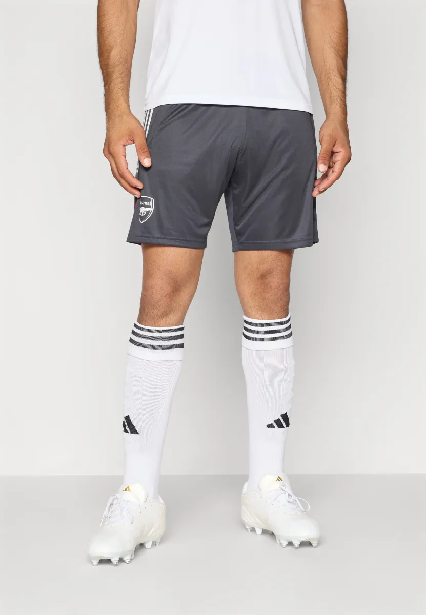 ARSENAL FC 25/26 TIRO 25 EUROPEAN TRAINING SHORT - Vereinsmannschaften - dark grey/team coll burgundy