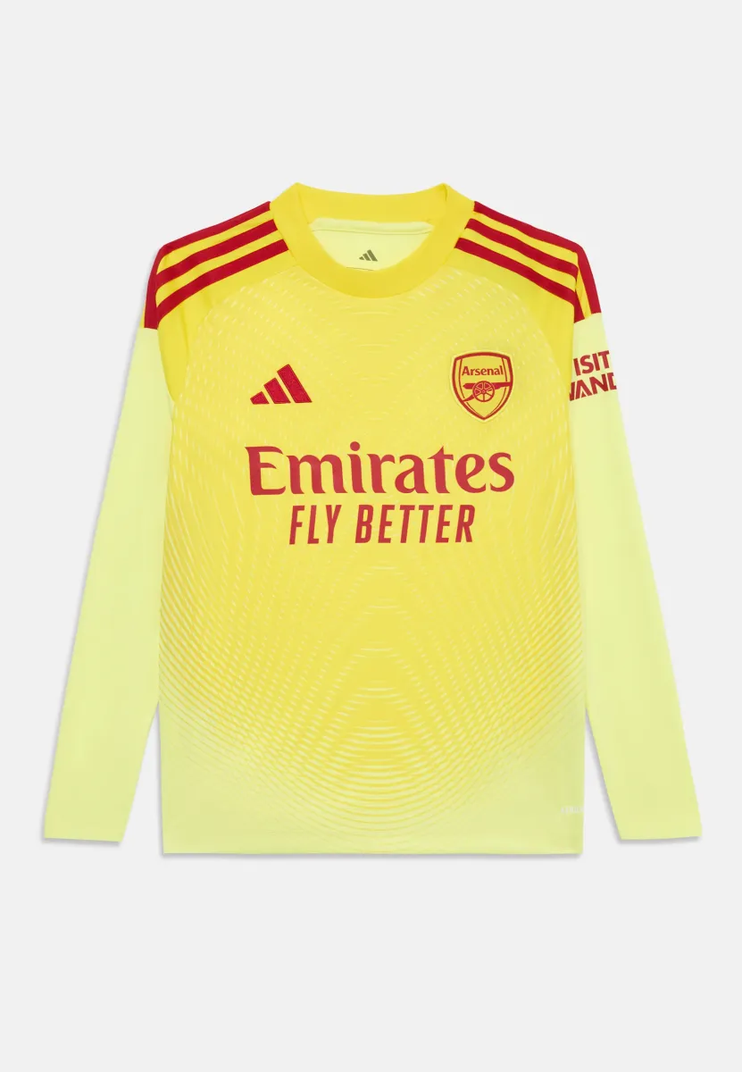ARSENAL GOALKEEPER LONGSLEEVE KIDS UNISEX - Langarmshirt - pulse yellow/team power red