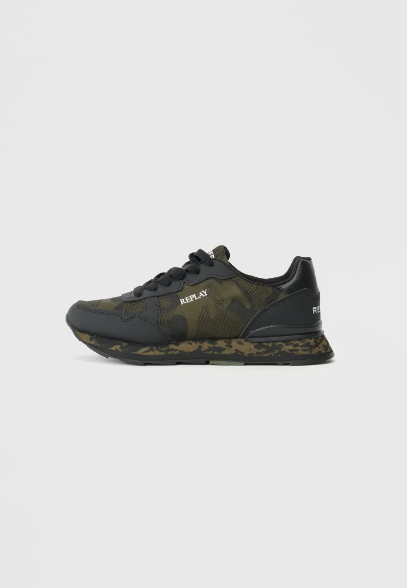 ARTHUR - Sneaker low - green/black