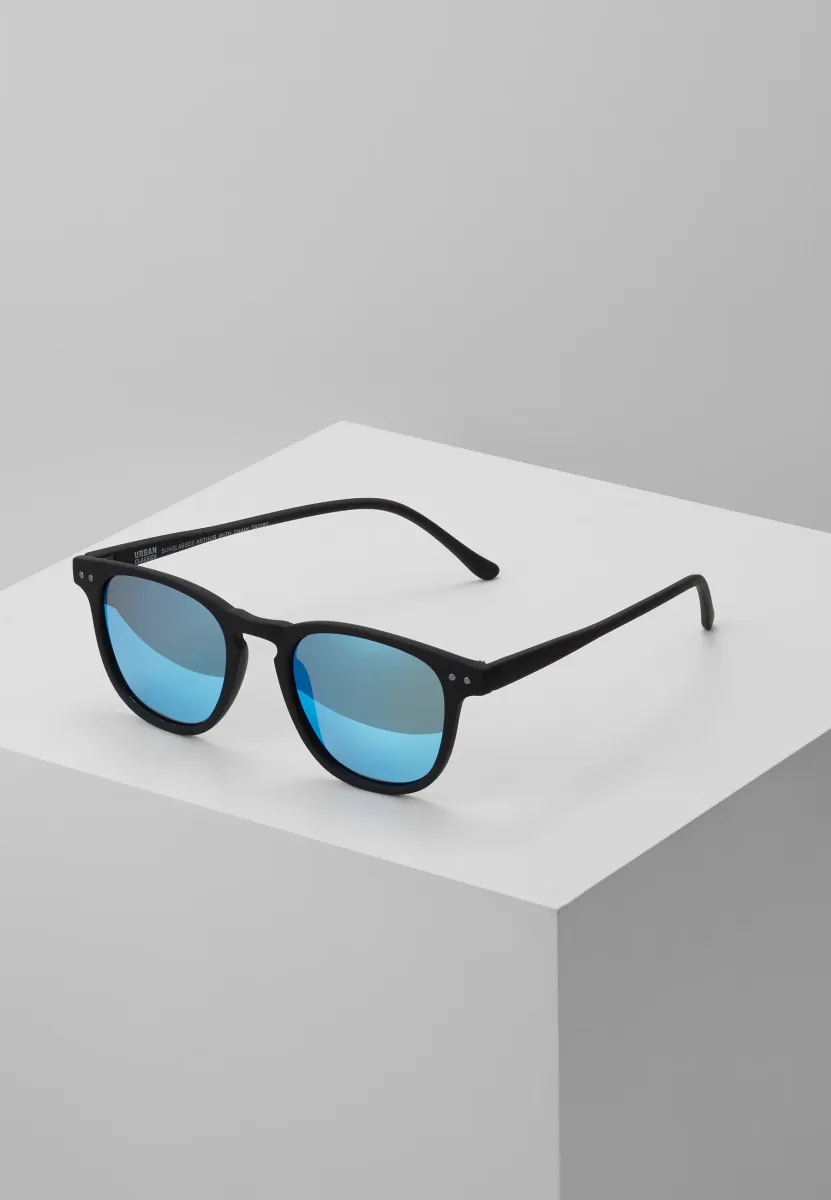 ARTHUR WITH CHAIN - Sonnenbrille - black/blue
