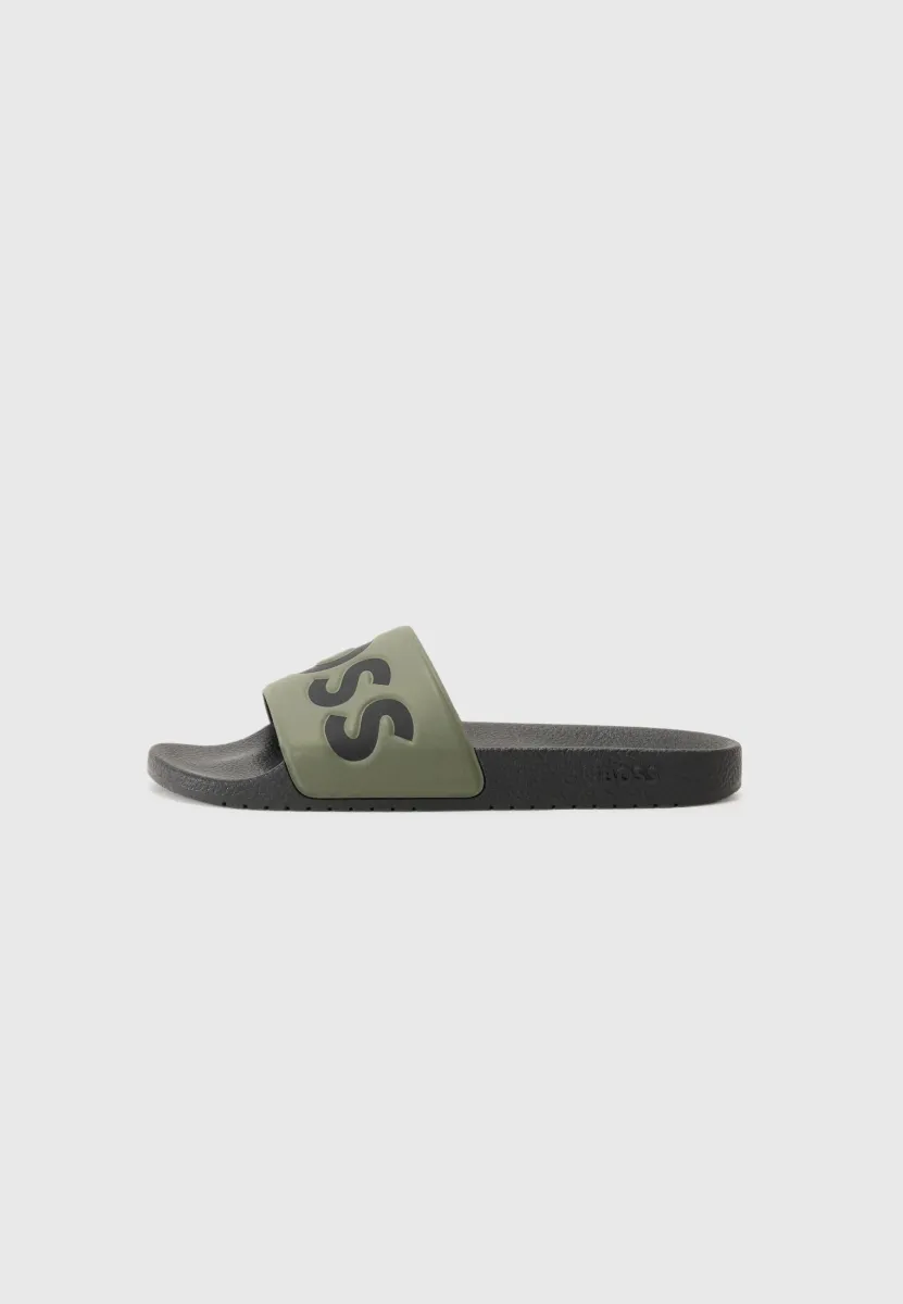 ARYEH - Pantolette flach - open green