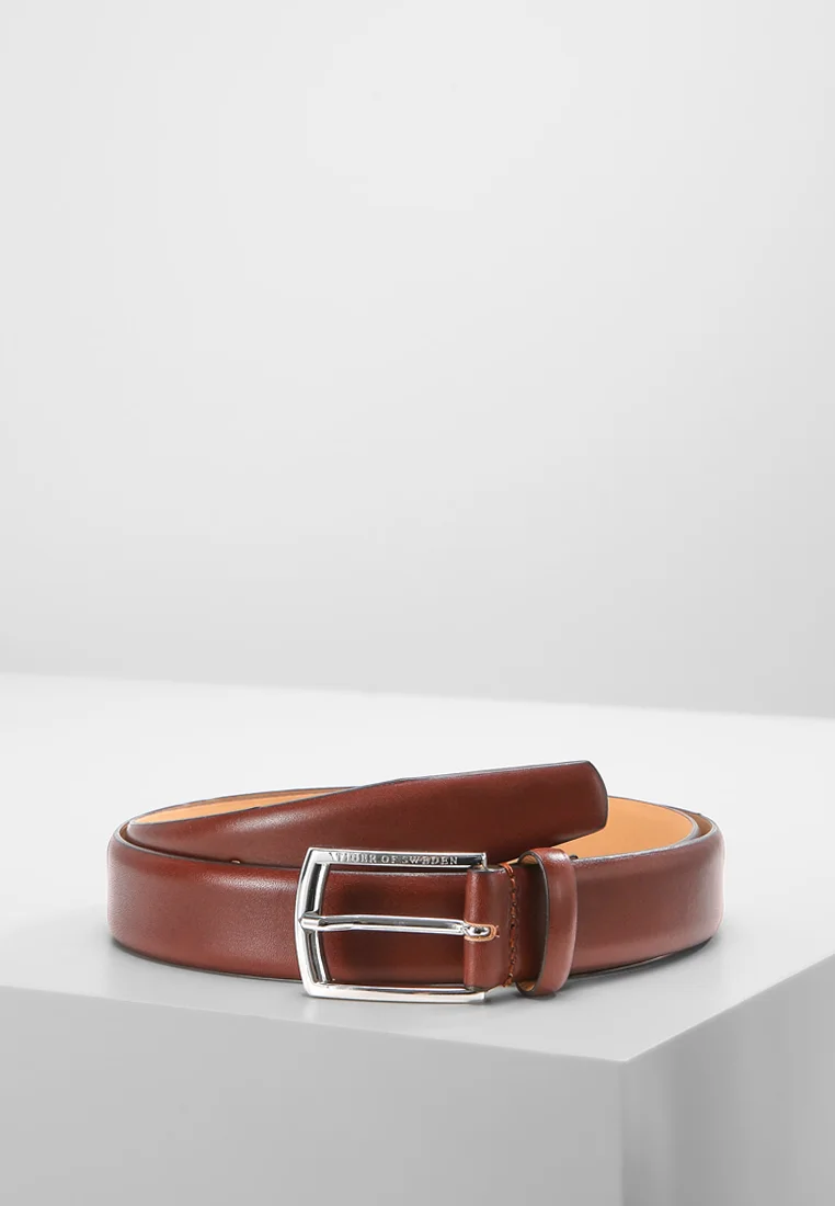 ASENBY - Gürtel - cognac