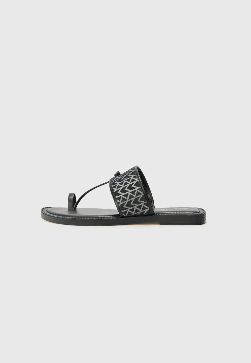 ASHTIN - Zehentrenner - black