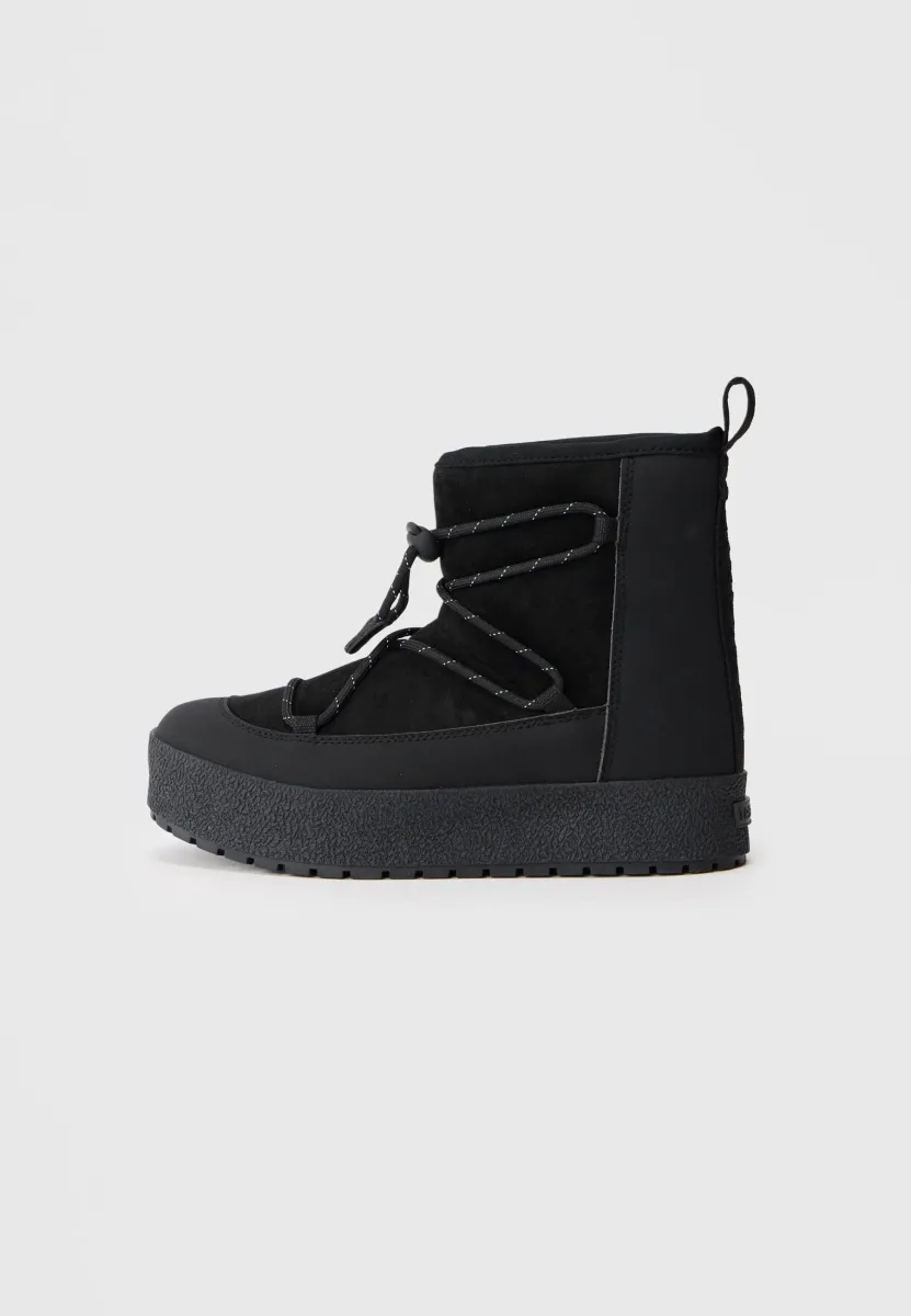 ASPA HYBRID LOW - Snowboot/Winterstiefel - jet black