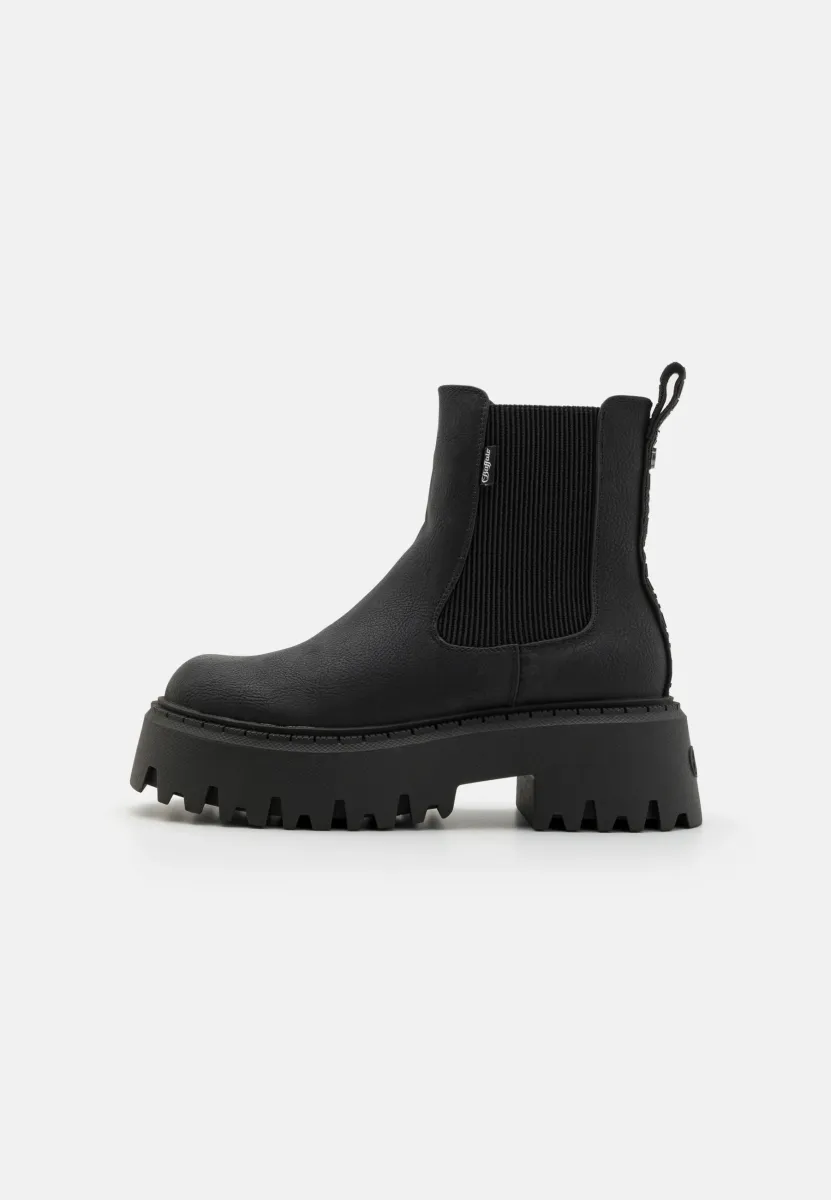 ASPEN CHELSEA WARM - Plateaustiefelette - black