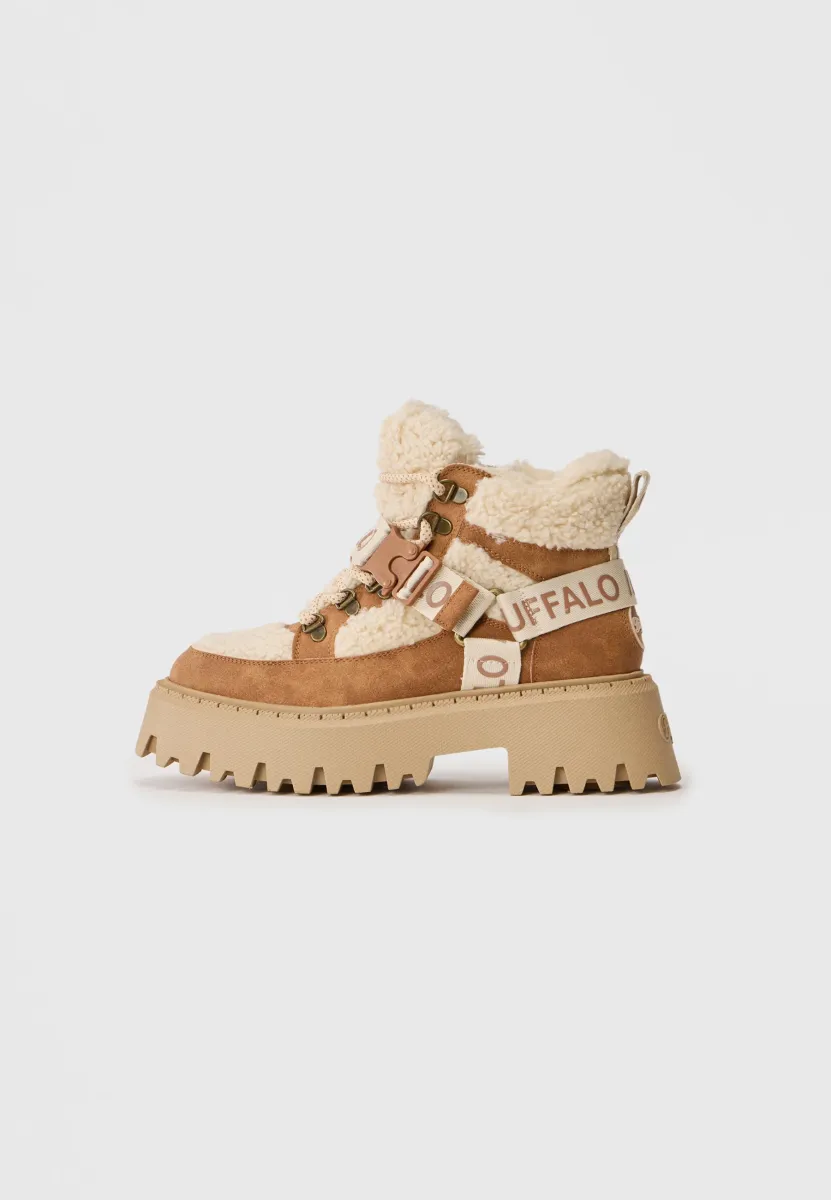 ASPEN COM MID - Snowboot/Winterstiefel - beige/cognac