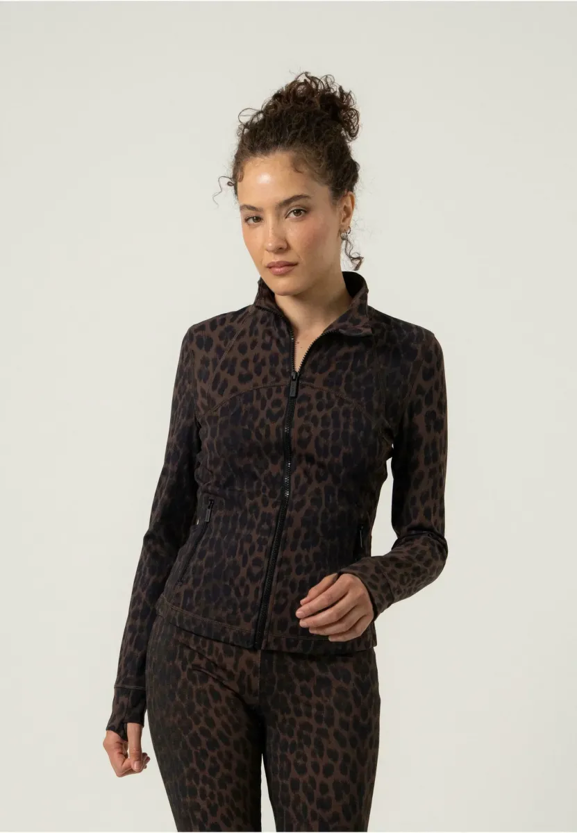 ASPEN - Leichte Jacke - leo mocha