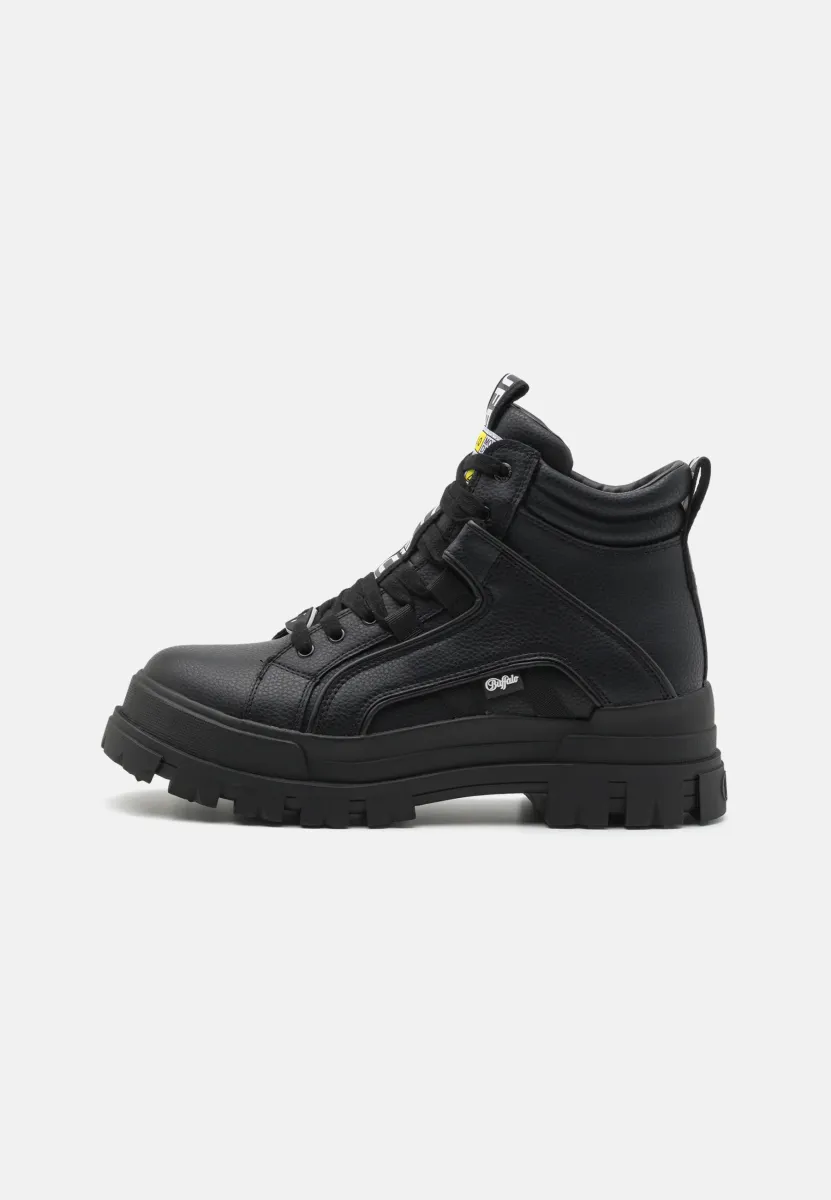 ASPHA  - Schnürstiefelette - black