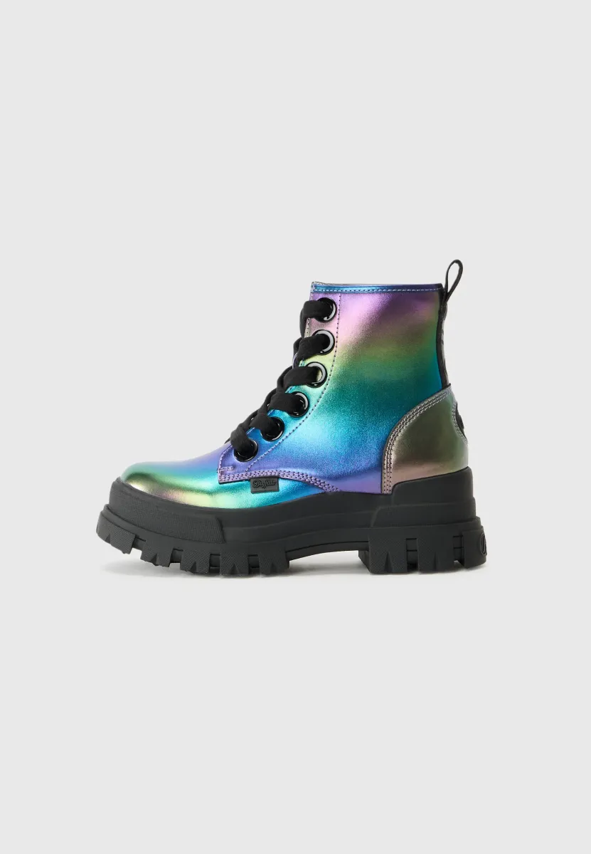 ASPHA - Schnürstiefelette - purple/multi-coloured