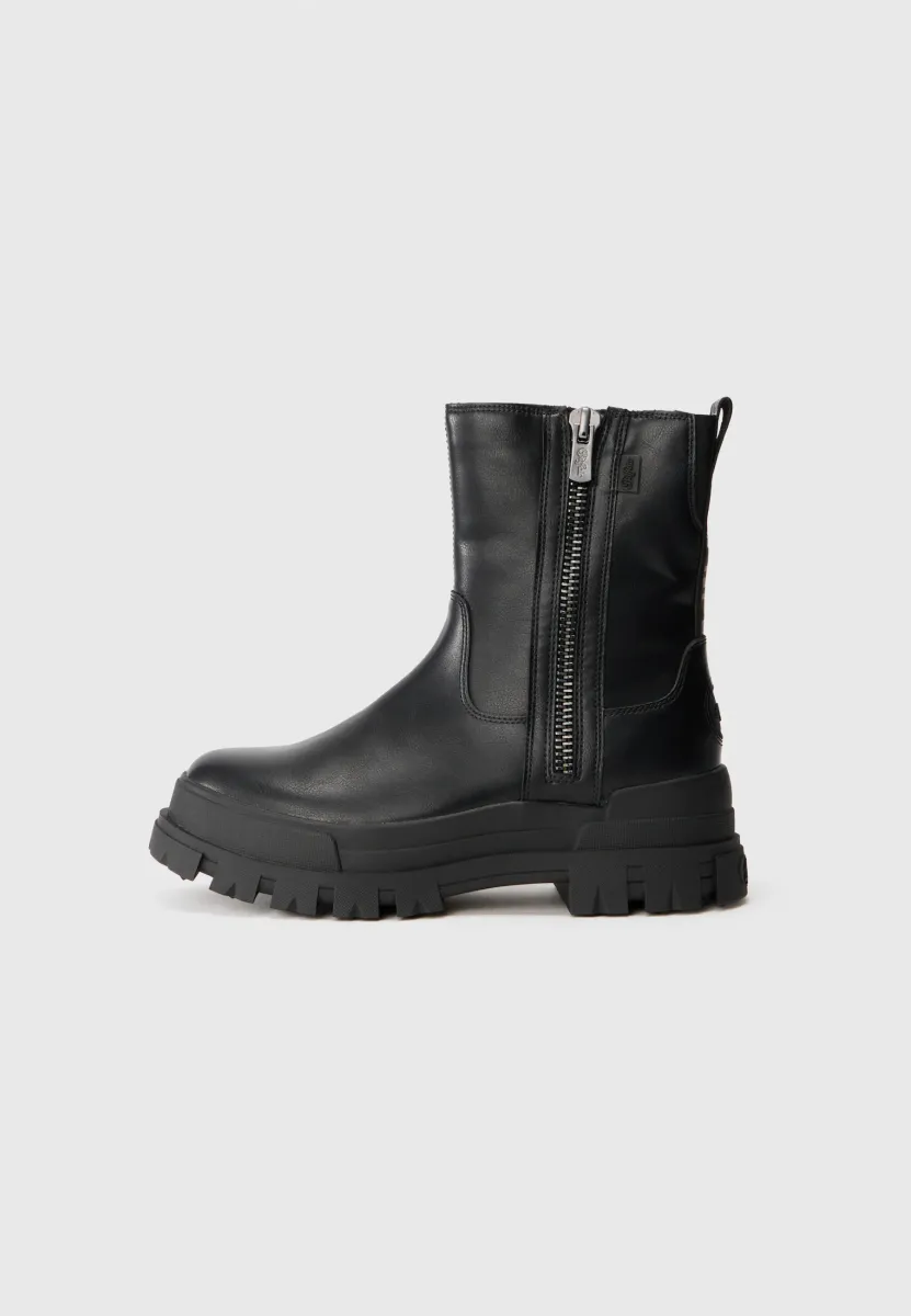 ASPHA - Stiefelette - black