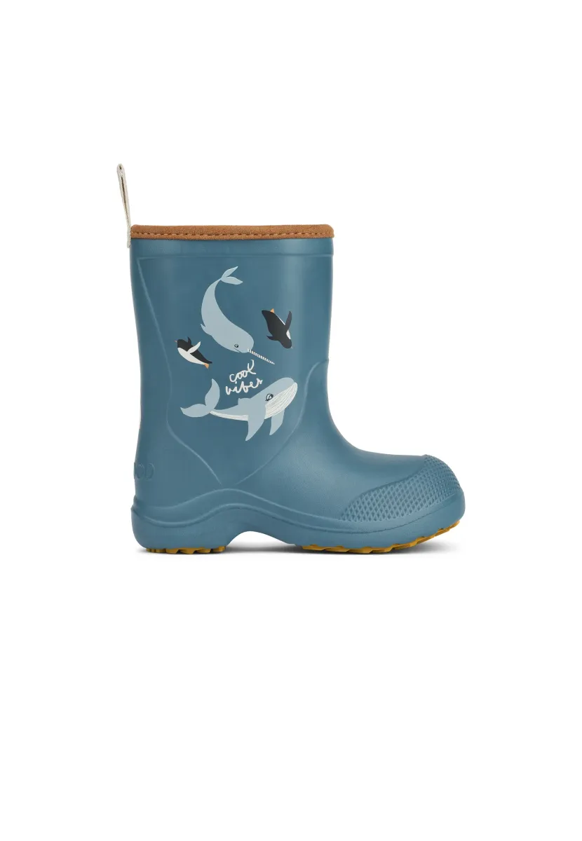 ASTON RAINBOOT UNISEX - Gummistiefel - arctic/ocean view