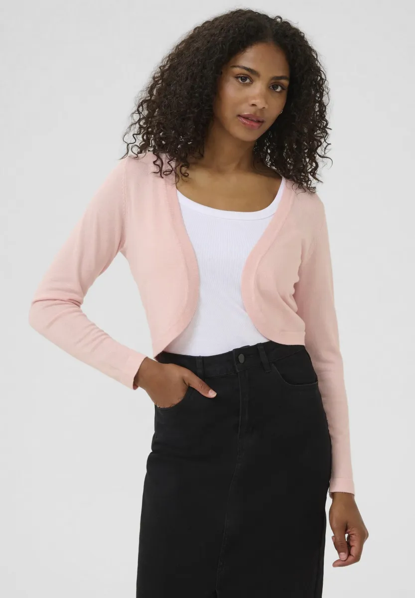 ASTRID BOLERO - Strickjacke - lotus