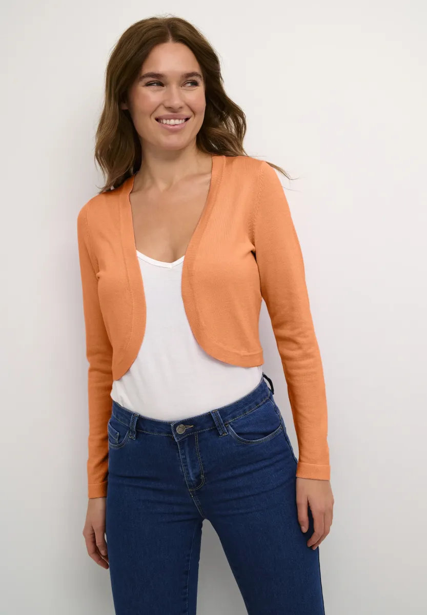 ASTRID BOLERO - Strickjacke - melon