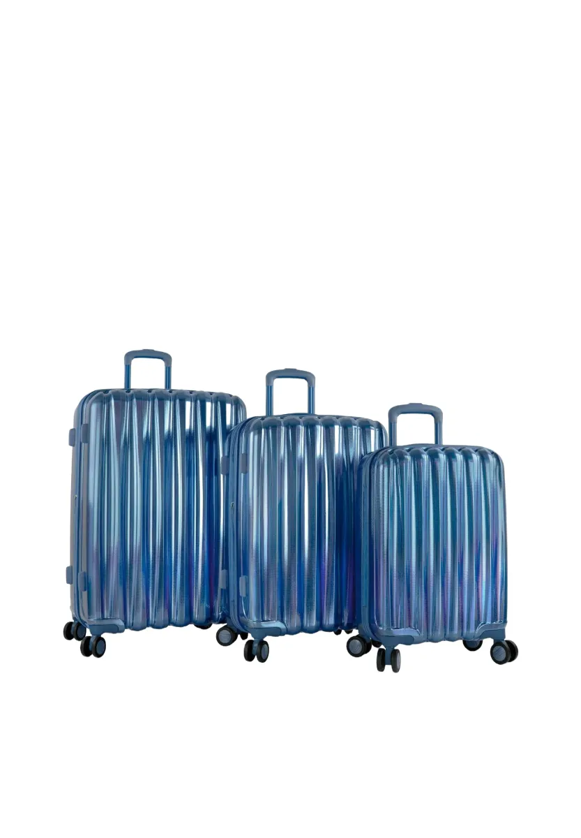 ASTRO 4 ROLLEN SET 3-TEILIG MIT DEHNFALTE - Trolley - blue