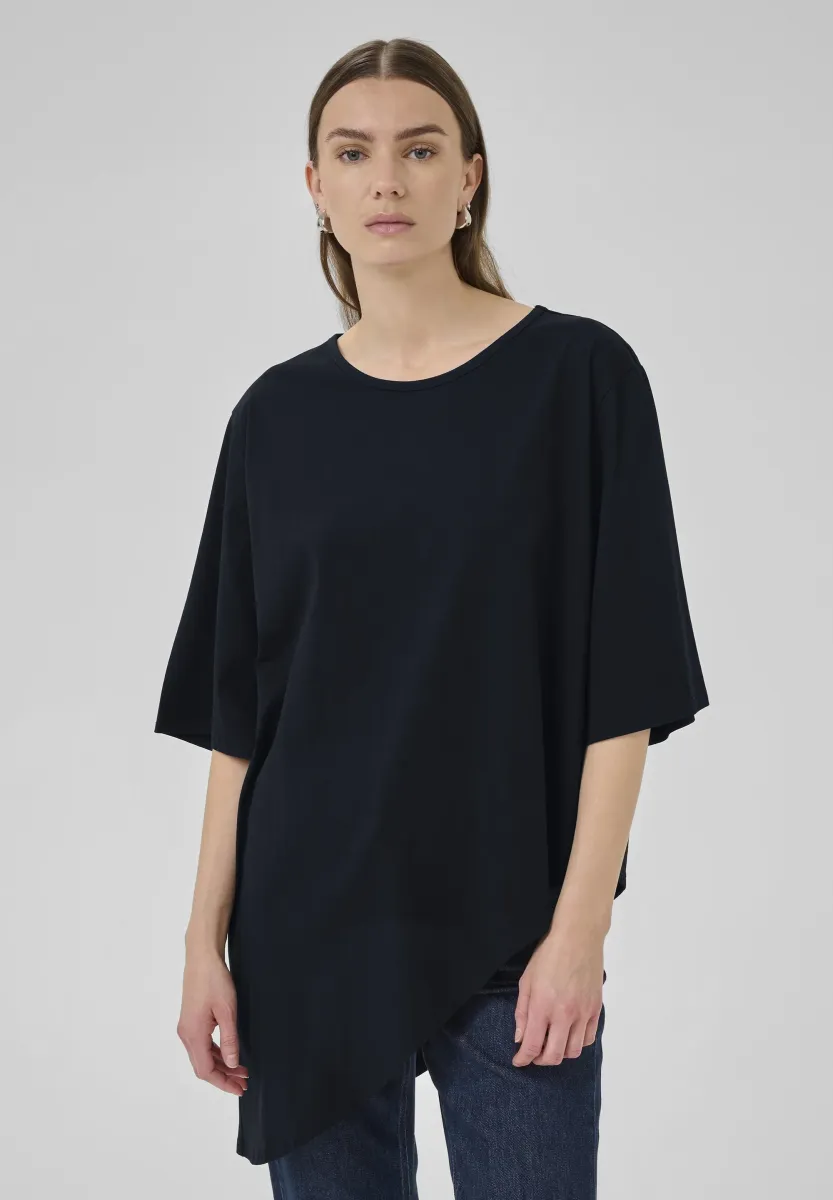 ASYMETRIC - T-Shirt print - black