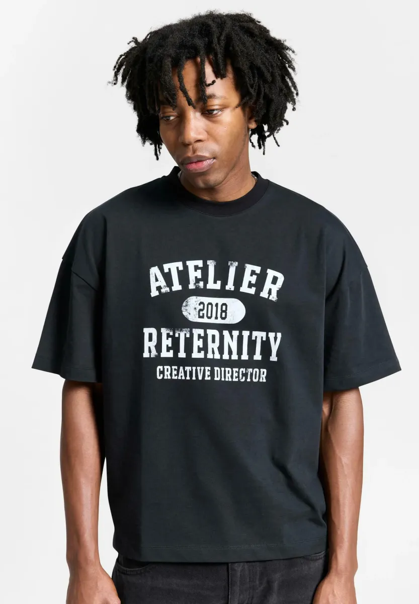 ATELIER EMBLEM  - T-Shirt print - black