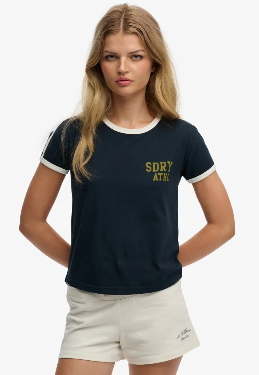 ATHLETIC ESSENTIALS  - T-Shirt print - eclipse navy