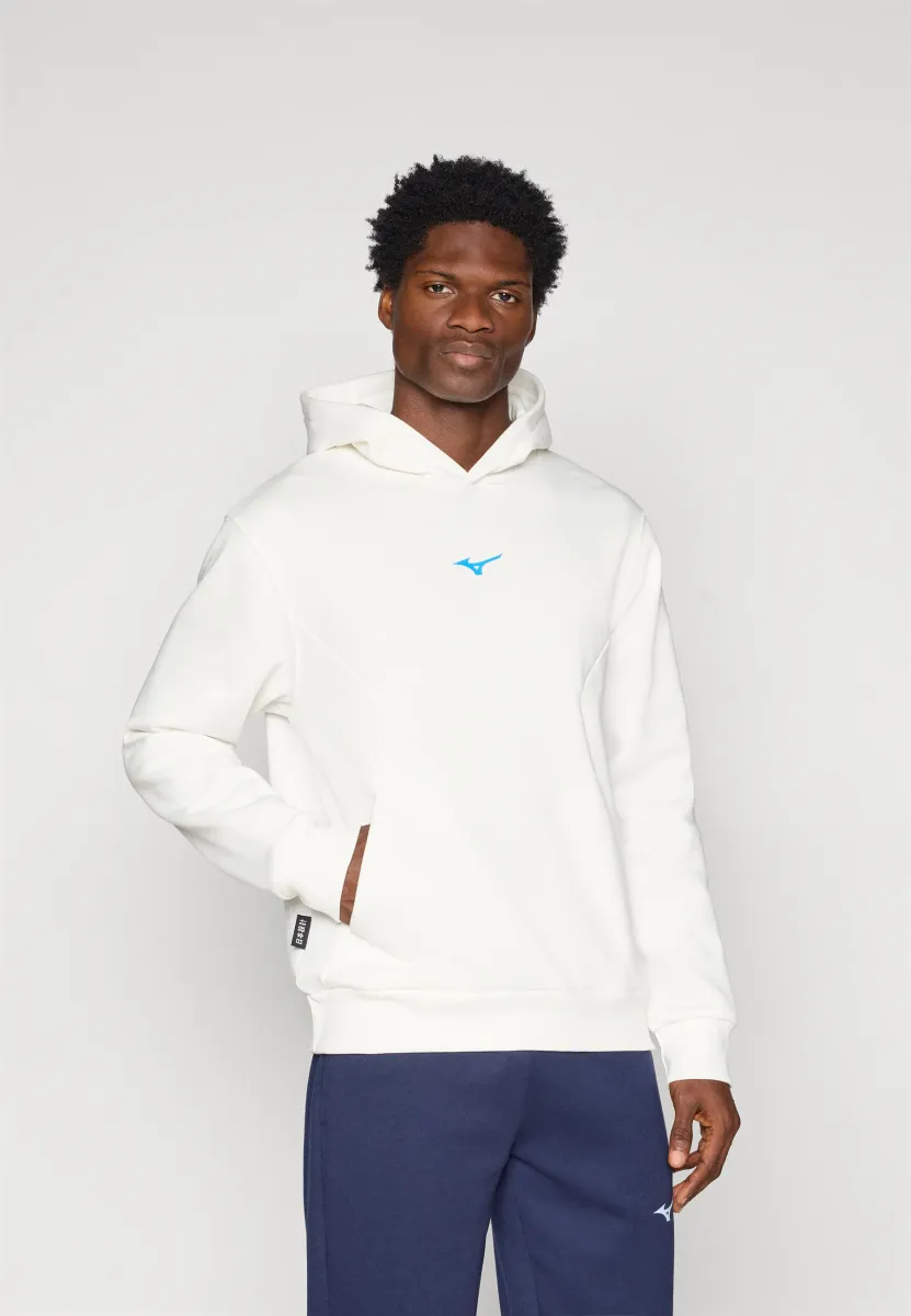 ATHLETICS HOODIE - Kapuzenpullover - snow white
