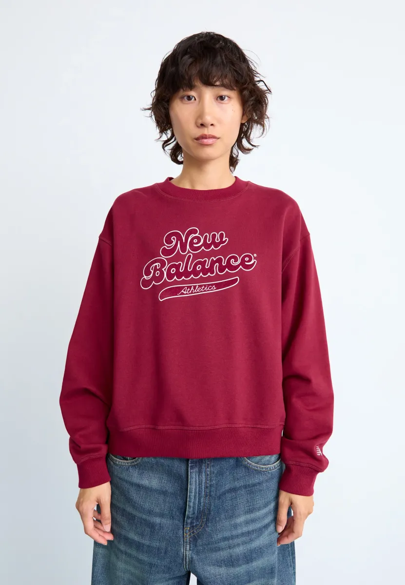 ATHLETICS LEGACY CREW - Sweatshirt - red