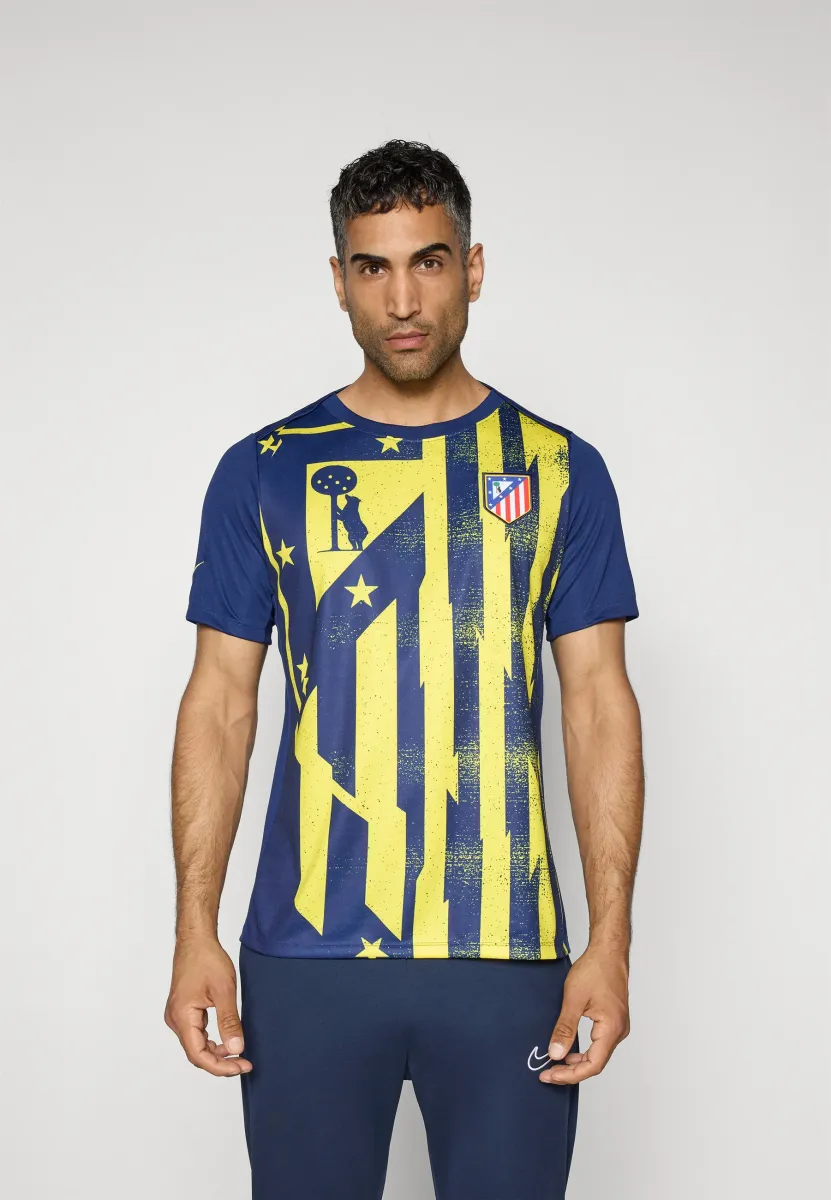 ATLÉTICO MADRID ACADEMY PRO HOME - Sport T-Shirt - binary blue/vibrant yellow