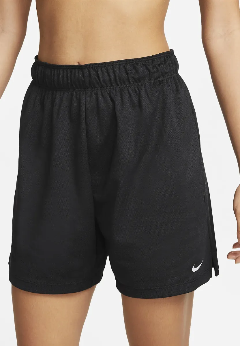 ATTACK SHORT - Kurze Sporthose - black/white/reflective silver