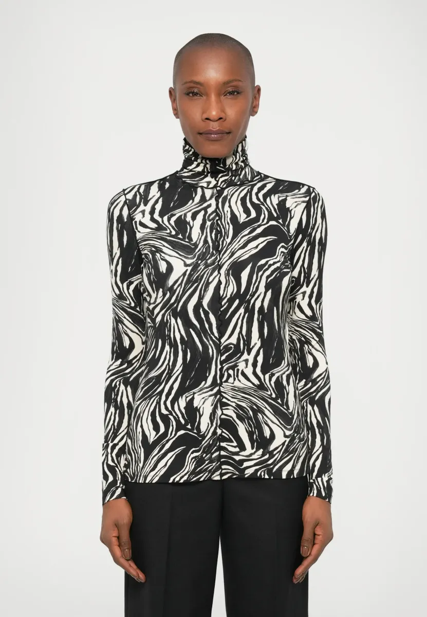 AUDREY   - Langarmshirt - asphalt