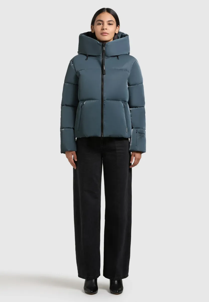 AUDREY SHINY - Winterjacke - dim blue