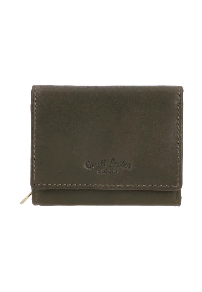 AUGUST - Geldbörse - dunkelgrün