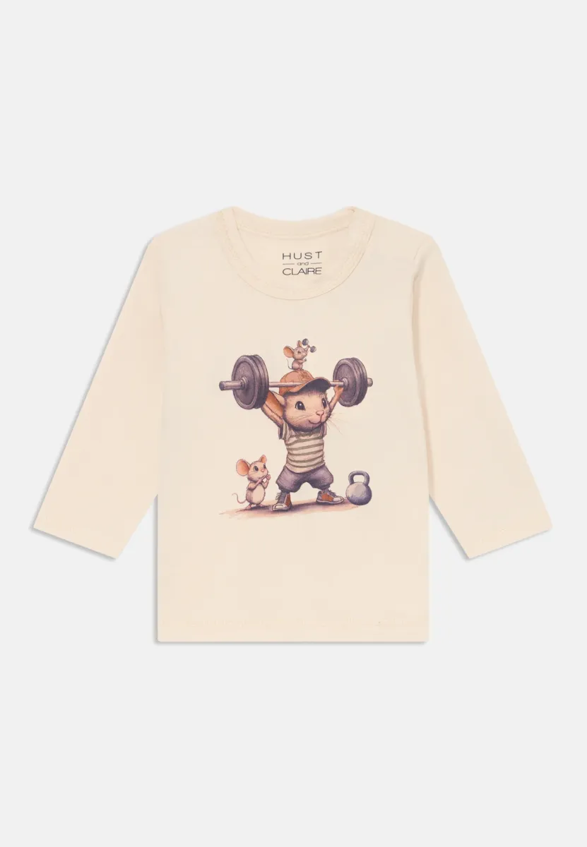 AUGUST STRONG MOUSE - Langarmshirt - french oak