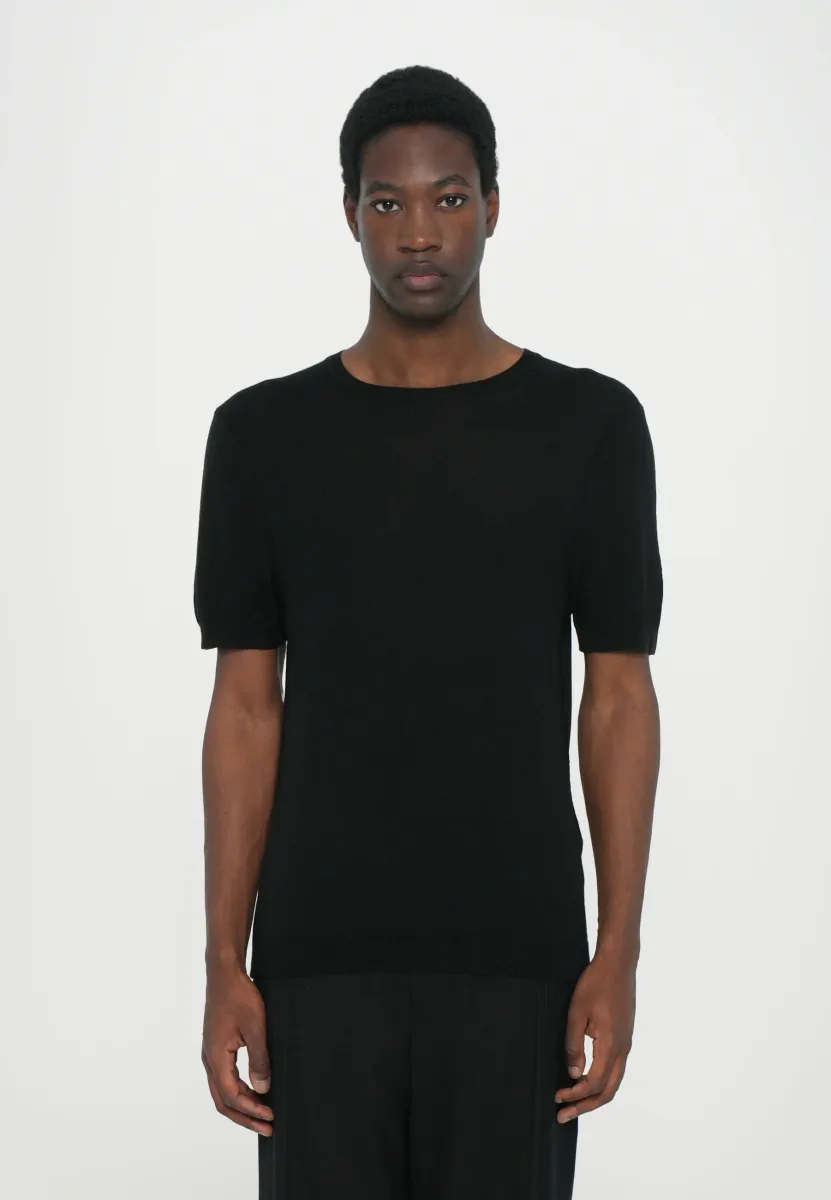 AULTON TEE - T-Shirt basic - black
