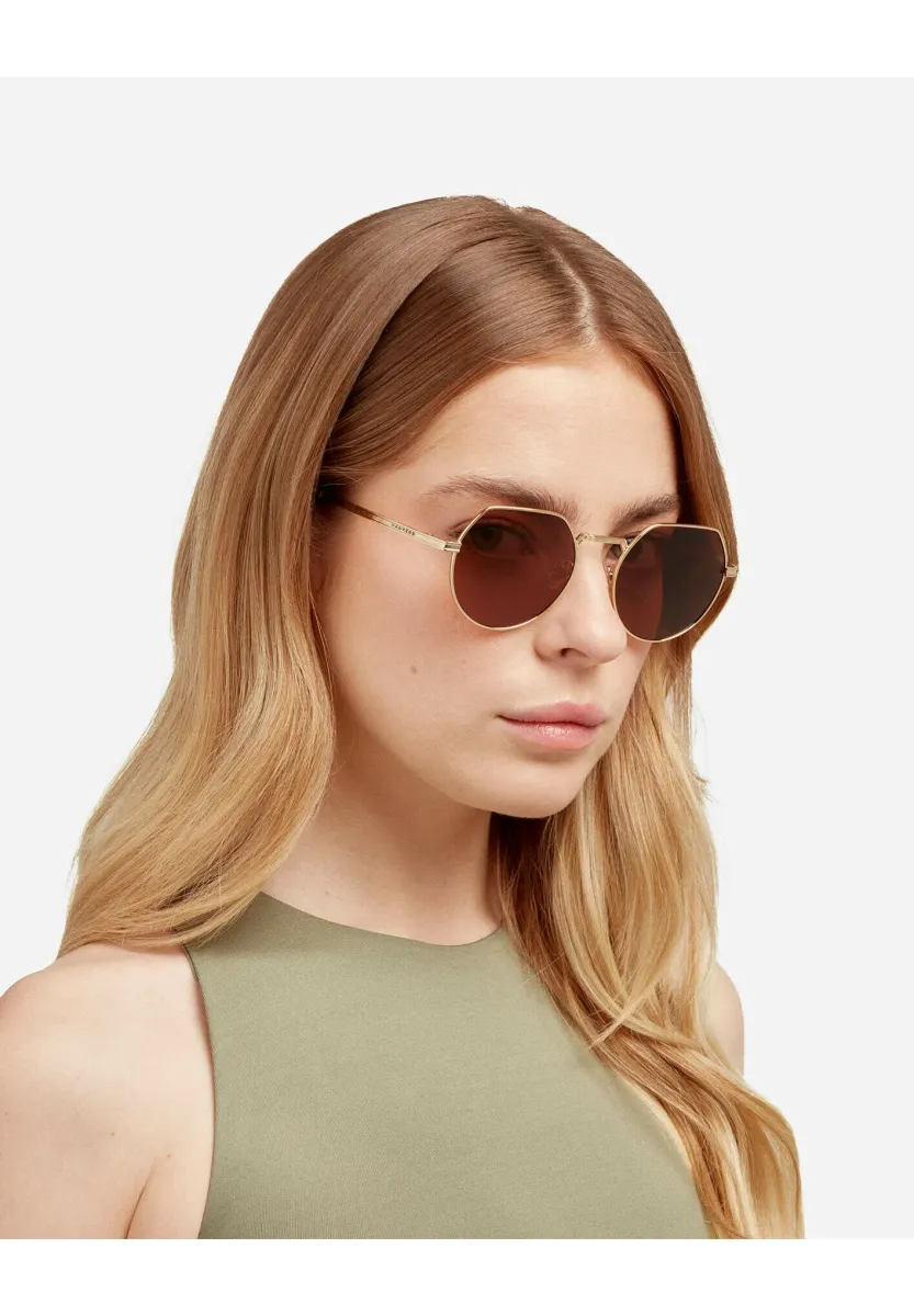 AURA POLARIZED - Sonnenbrille - gold