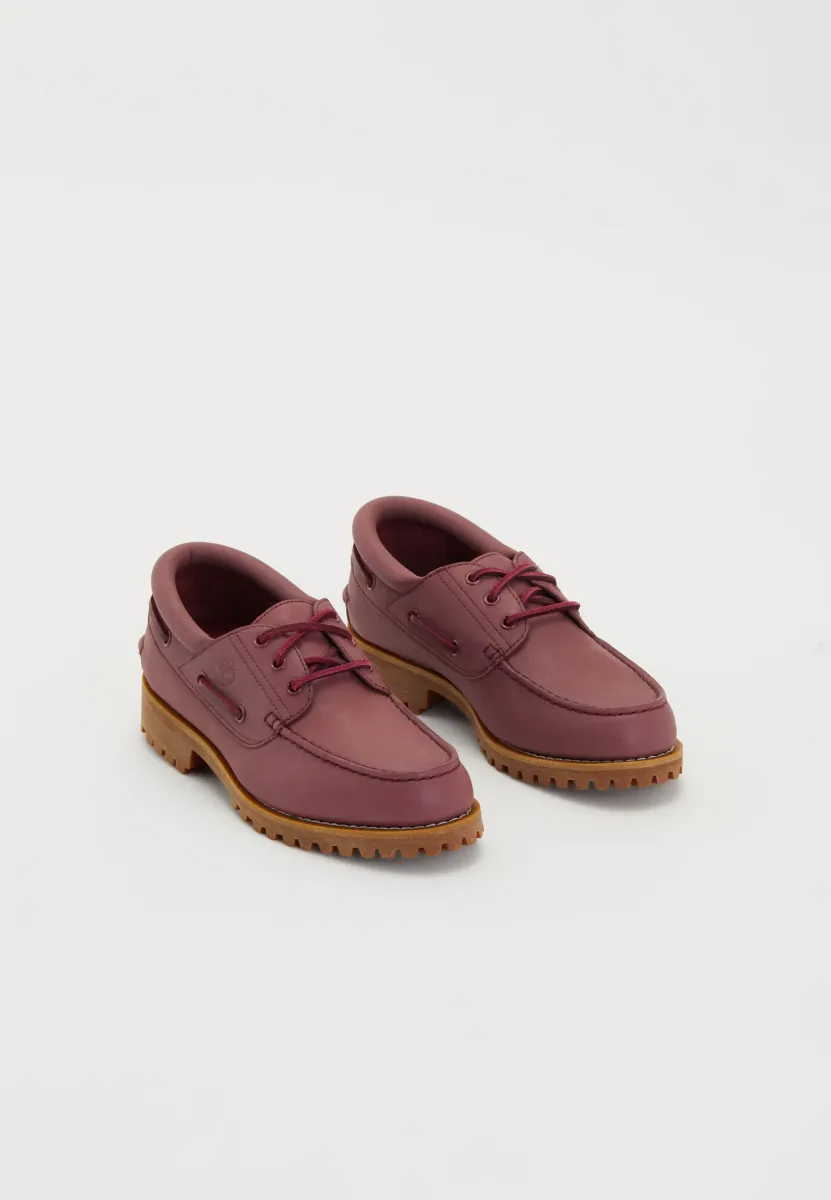 AUTHENTIC BOAT SHOE - Bootsschuh - dark red