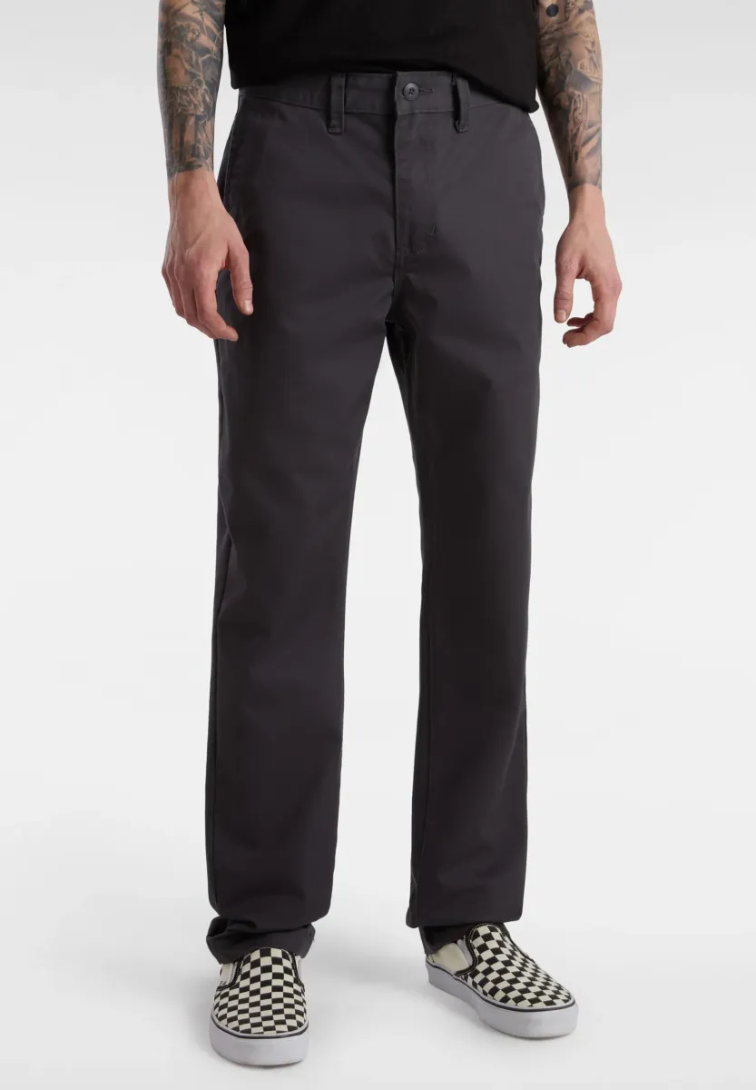 AUTHENTIC CHINO SLIM FIT - Chino - asphalt