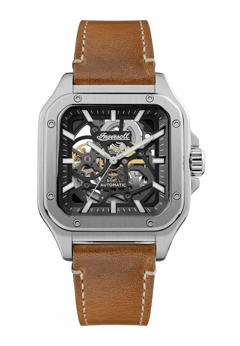 AUTOMATIK OLLIE - Uhr - braun- und silberfarben