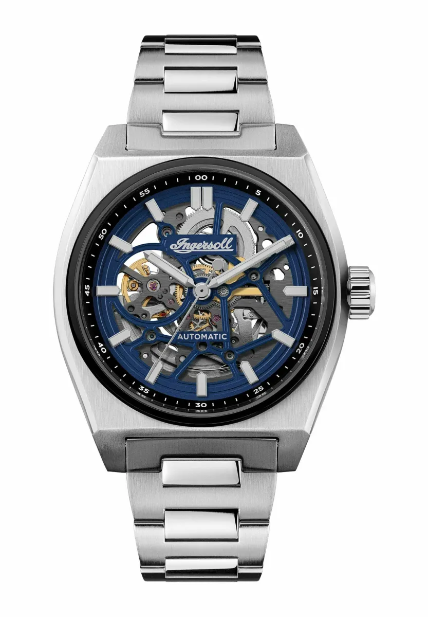 AUTOMATIK - Uhr - blau- und silberfarben