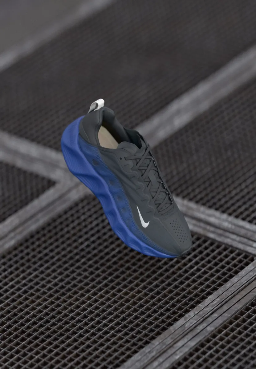 AVA ROVER UNISEX - Sneaker low - black/phantom/rush blue