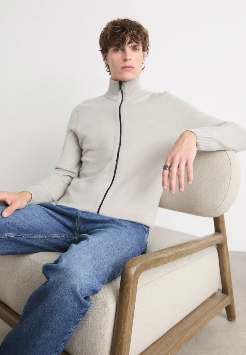 AVAC - Strickjacke - light beige