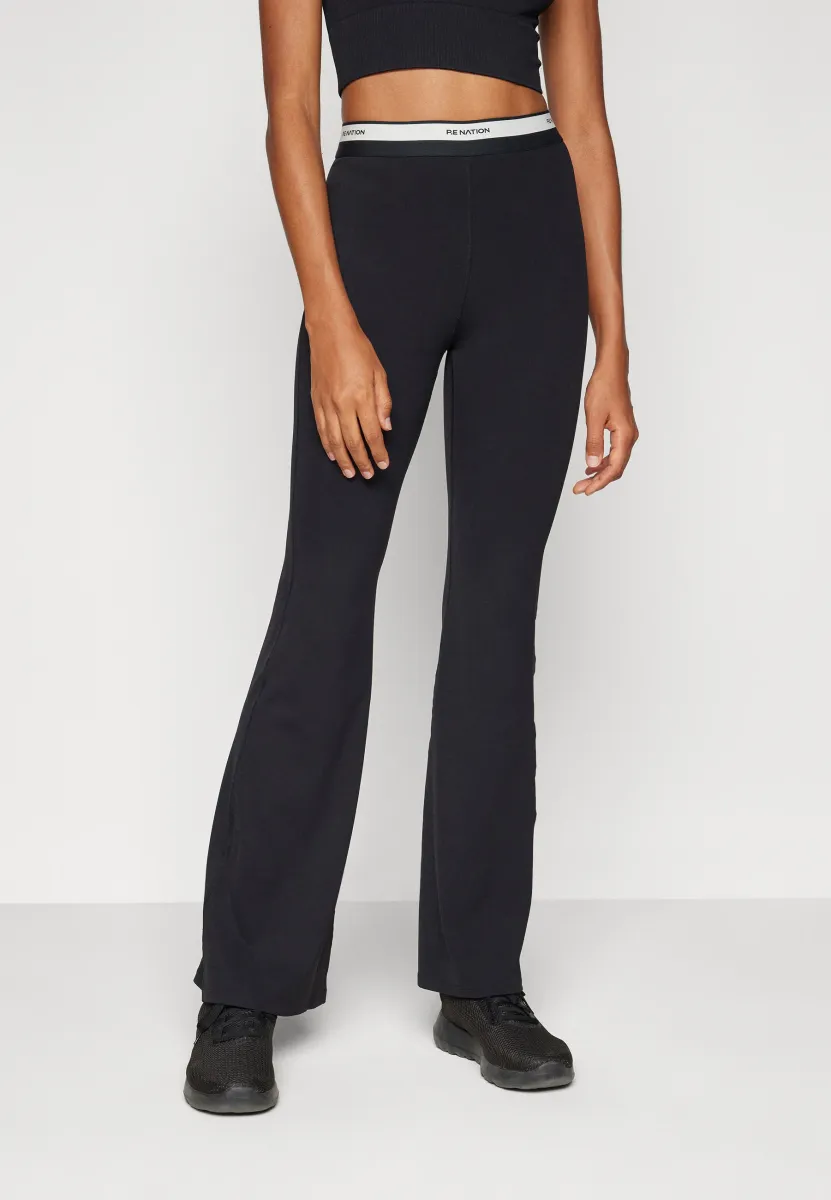 AVANT FLARE LEGGING - Tights - black/whisper white