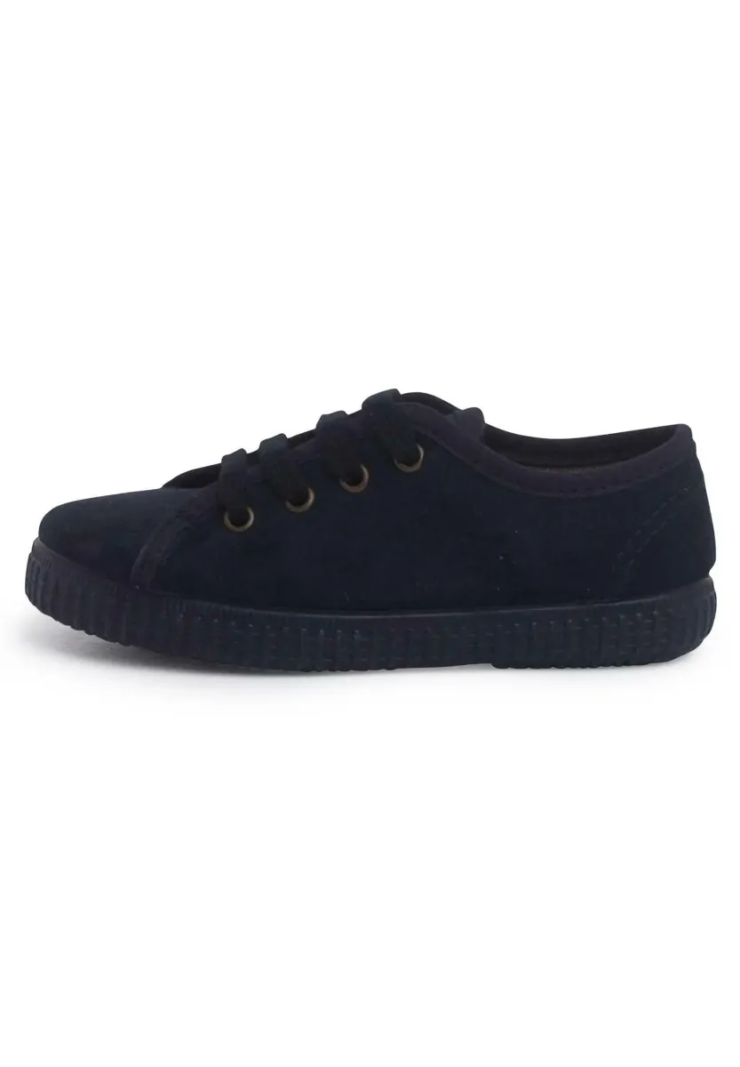 AVEC LACETS - Sneaker low - azul marino