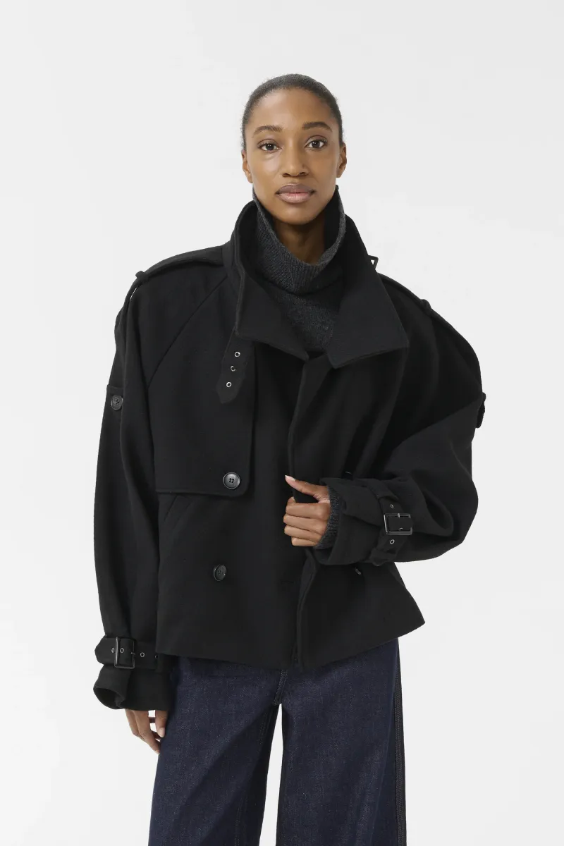 AVIC SHORT JACKET - Übergangsjacke - black