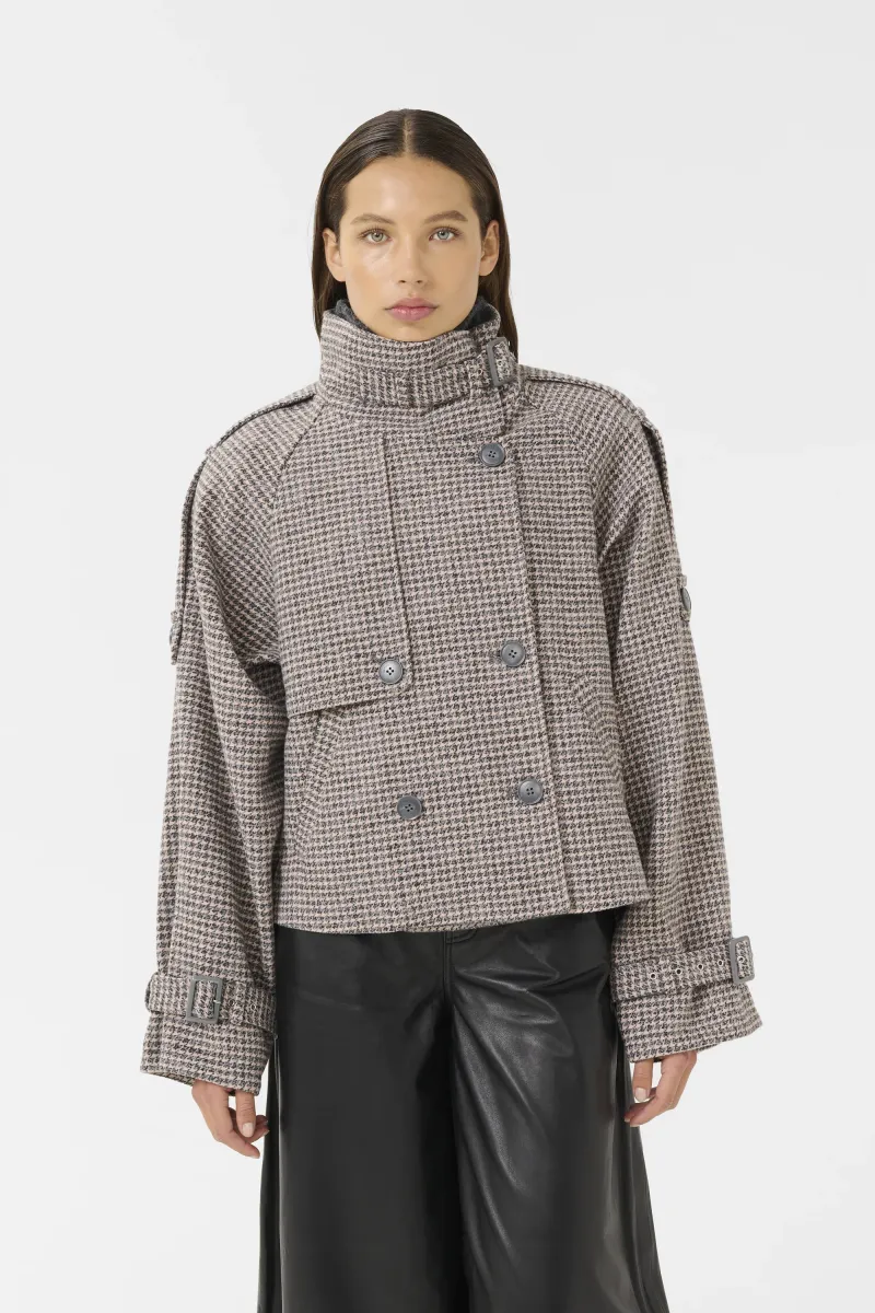 AVIC SHORT JACKET - Übergangsjacke - rose dust/grey