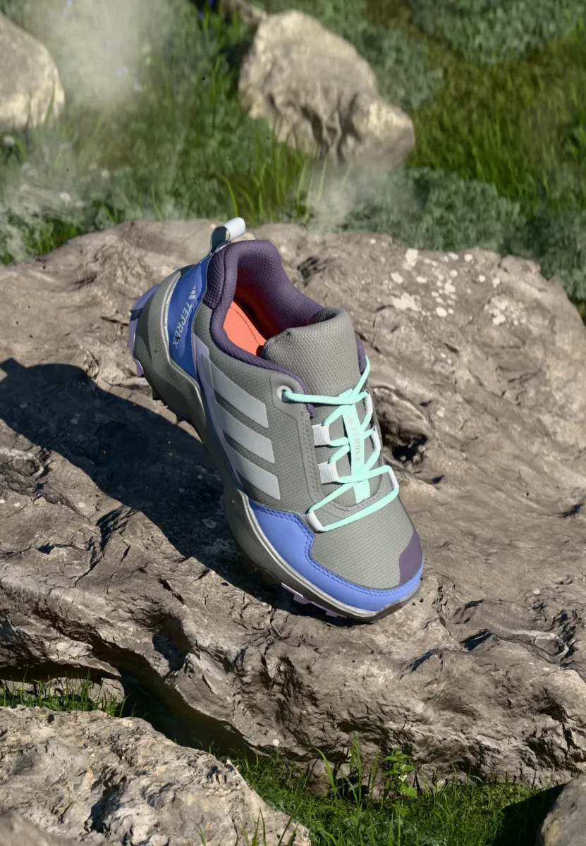 AX4R UNISEX - Hikingschuh - grey four/matte silver-coloured/semi flash aqua