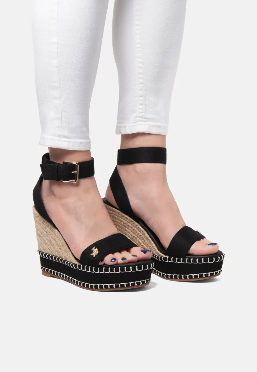 AYLIN - Espadrille - black