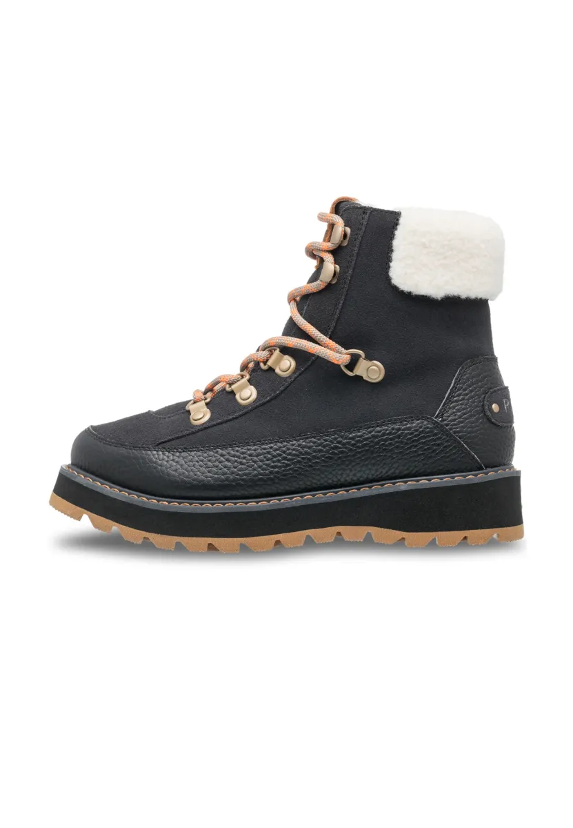 AZELIE - Snowboot/Winterstiefel - black