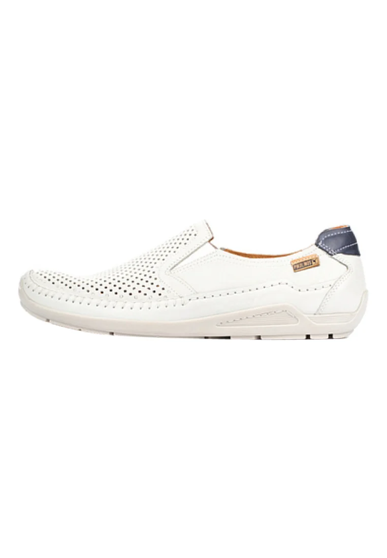 AZORES - Slipper - white denim