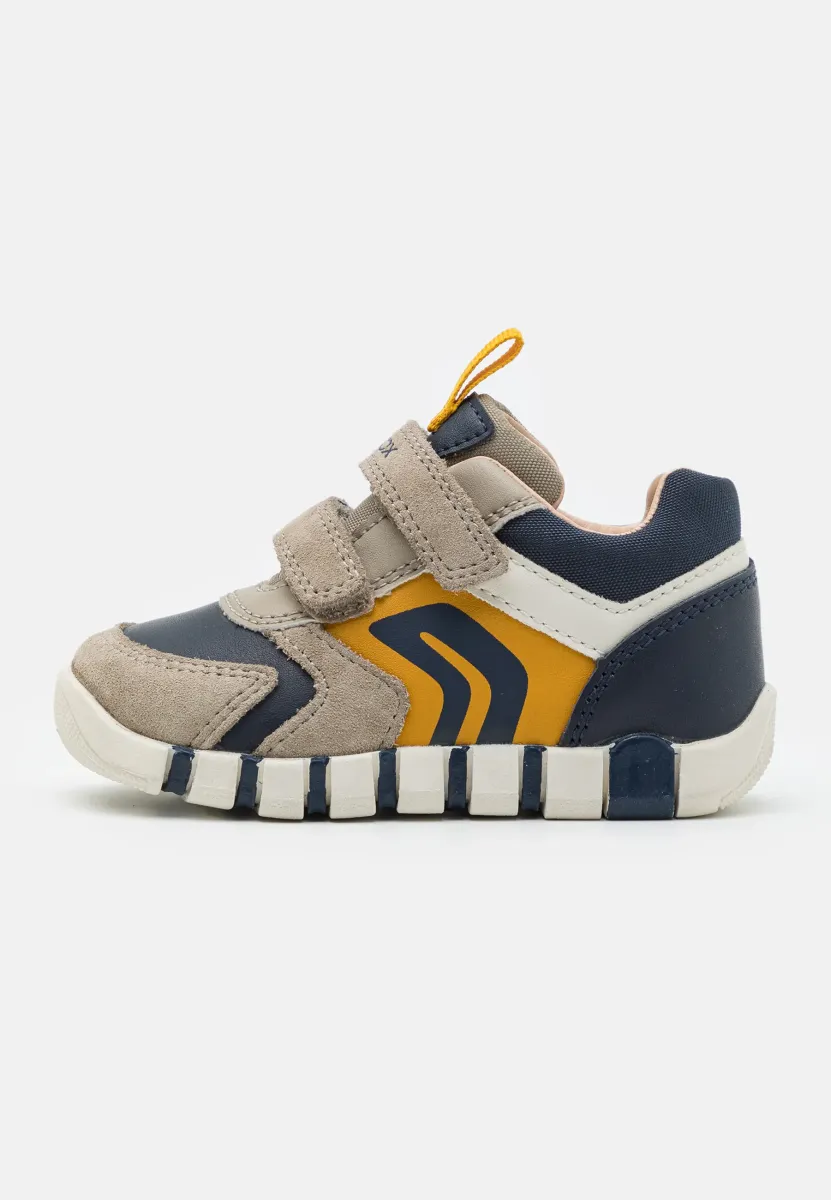 B IUPIDOO UNISEX - Sneaker low - sand/navy