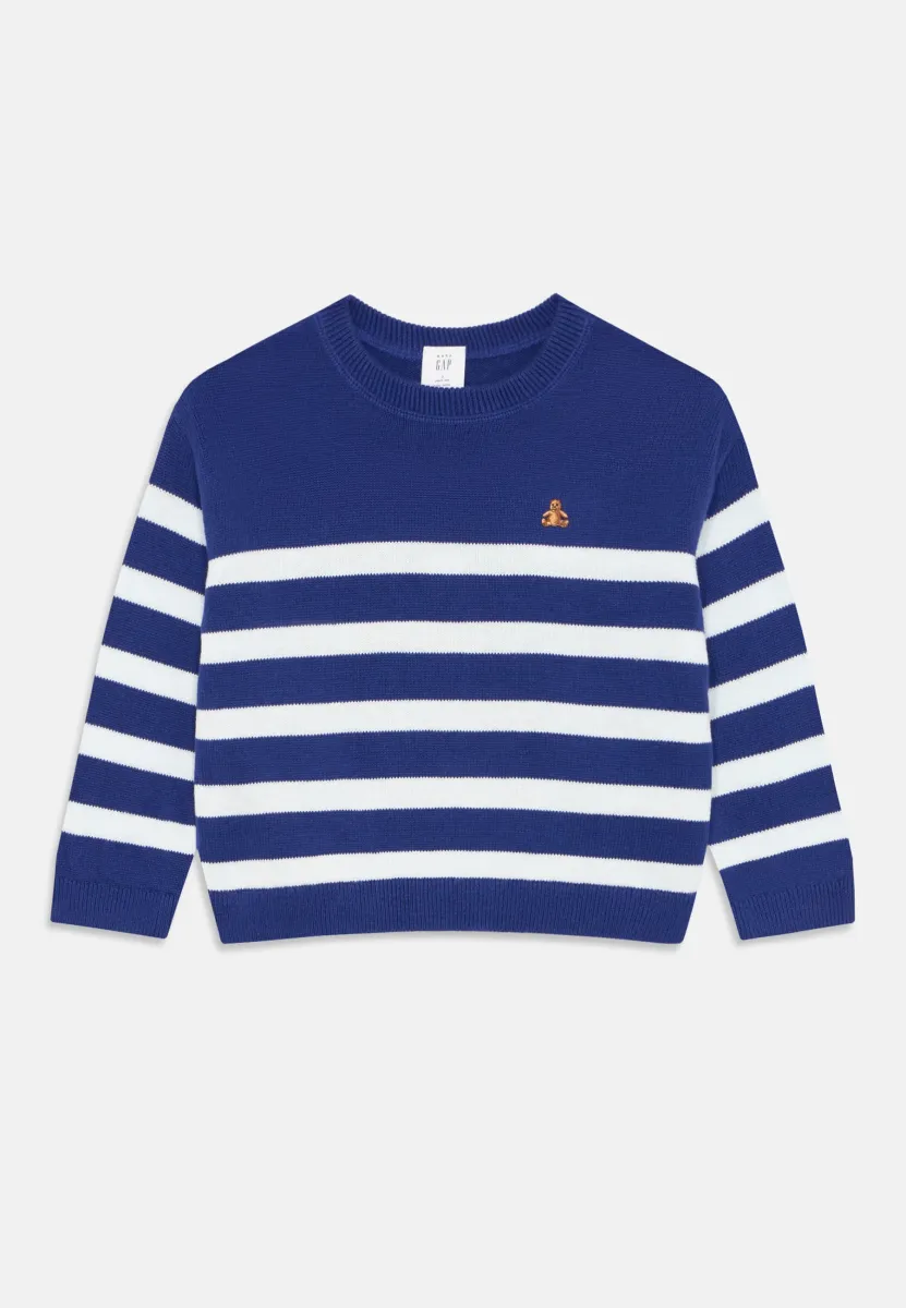 BABY & TODDLER CREWNECK SWEATER - Strickpullover - spectrum blue