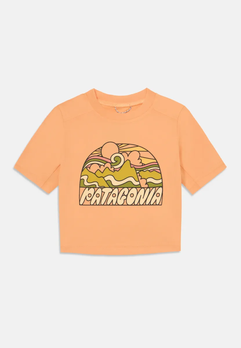 BABY CAP UNISEX - T-Shirt print - fitz roy rays/heirloom peach