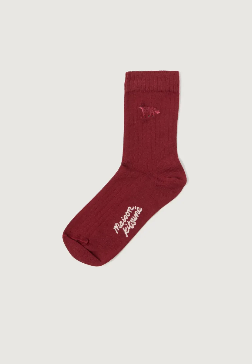 BABY FOX SOCKS UNISEX - Socken - mahogany red