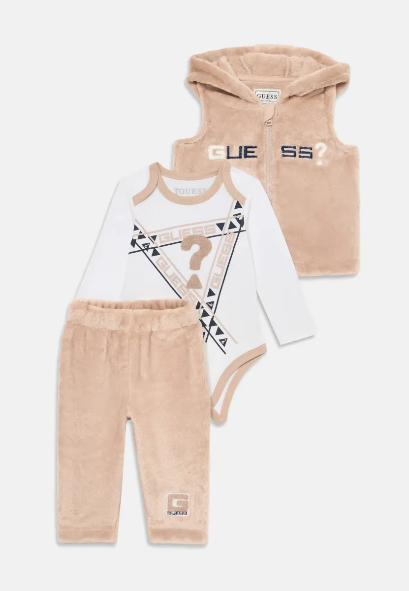 BABY HOODED SET UNISEX - Jogginghose - skin shadow